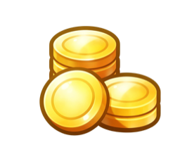 一堆金币